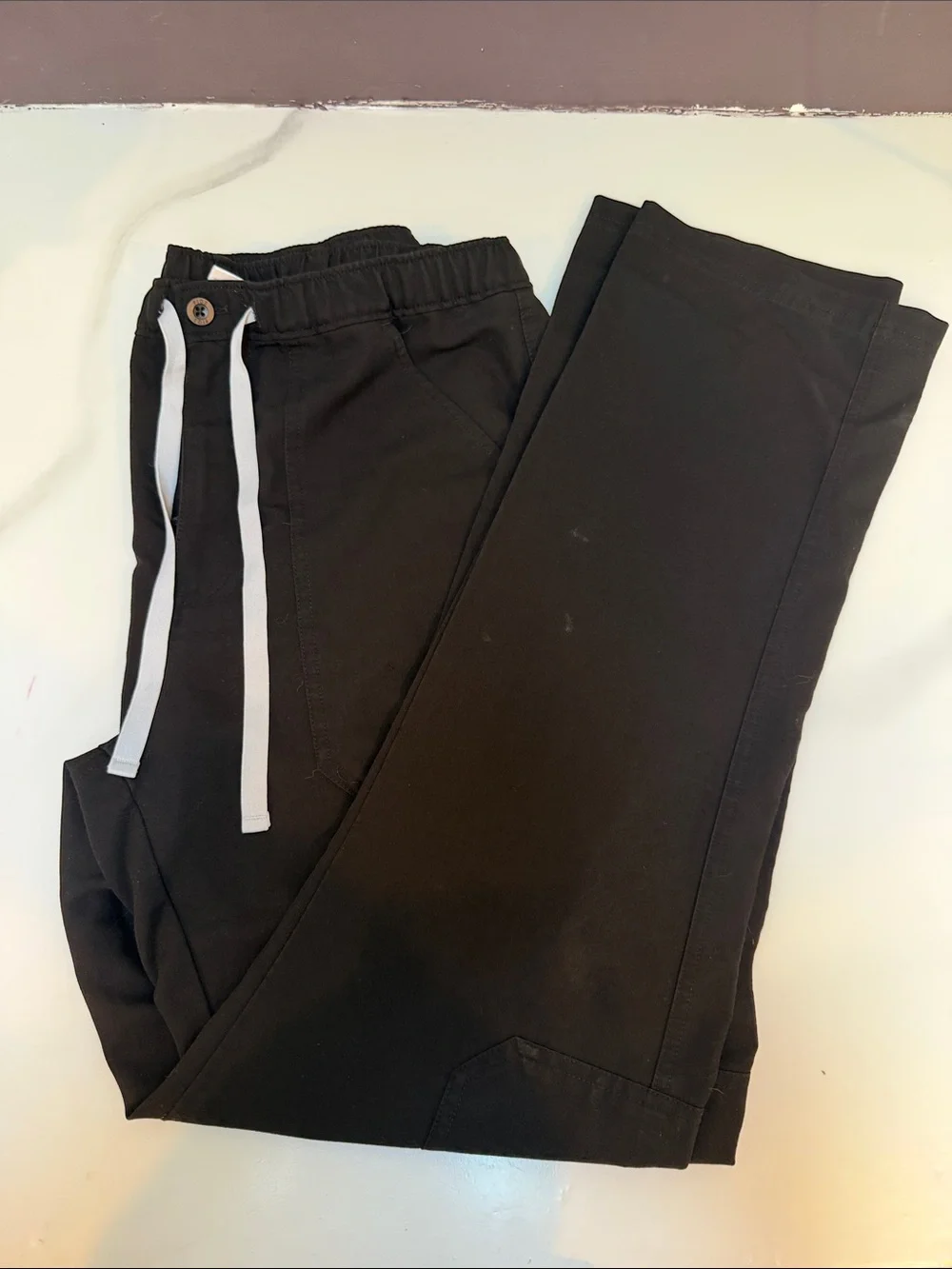 Men's Figs Cairo Straight Scrub Pant M Black